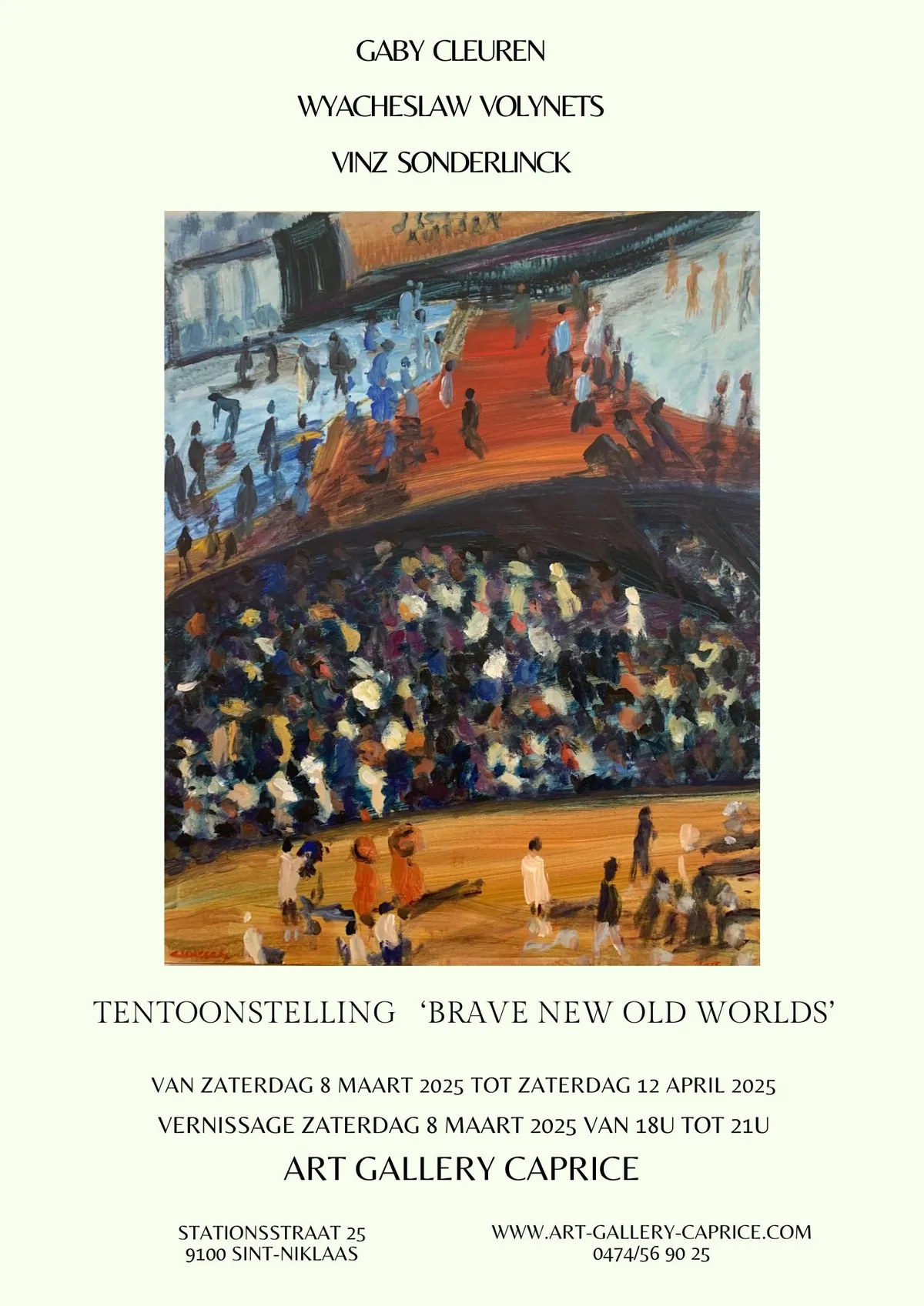 Expo Brave New Old Worlds - Gaby Cleuren & Wyacheslaw Volynets & Vinz Sonderlinck - 08 maart tm 12 april 2025
